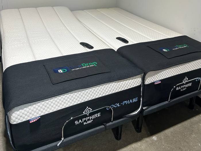 Adjustable base bundle example at BoxDrop Morgantown